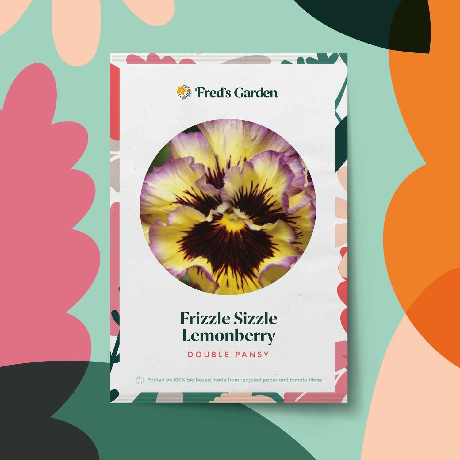 Pensée double 'Ruffled Pansy Lemonberry' (graines)