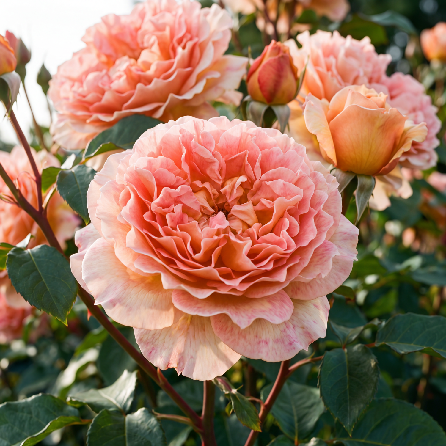 Rosier 'Augusta Luise'