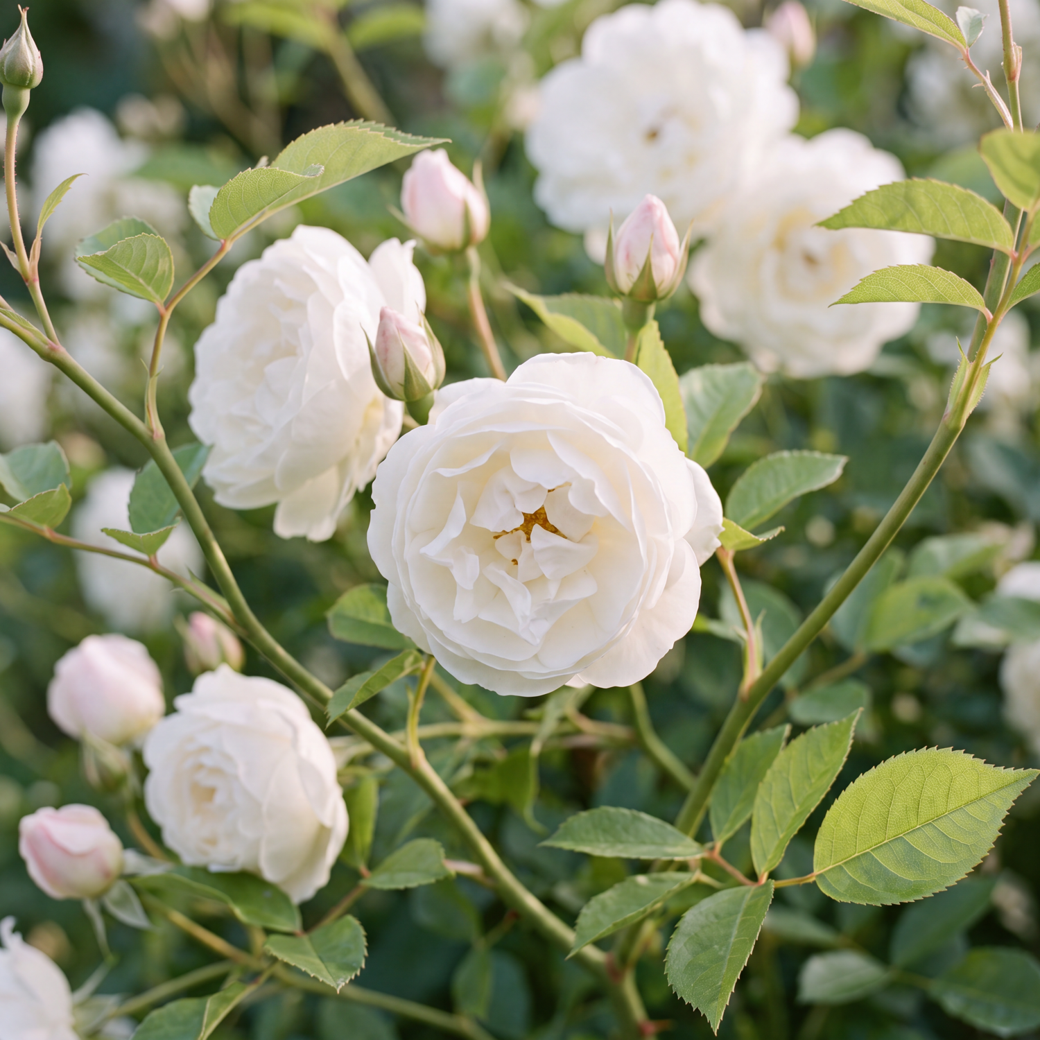 Rosier 'Schneewittchen'