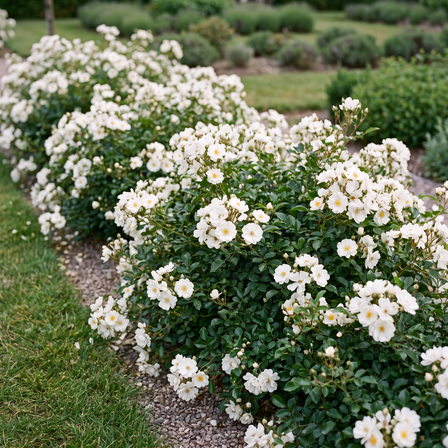 Rosier 'White Cover'